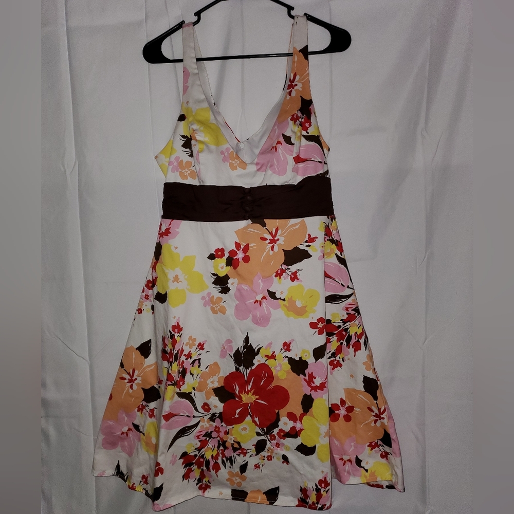 B.Smart flowered summer dress size 16